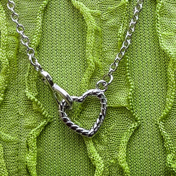 No brand Jewelry - Heart stainless steel necklace